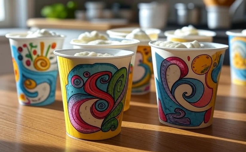 Banana & Yogurt Cups That Taste Like Ice Cream