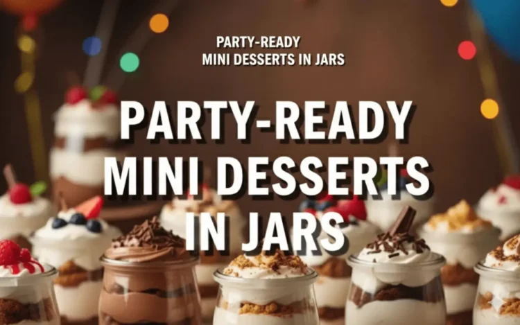 Party-Ready Mini Desserts in Jars