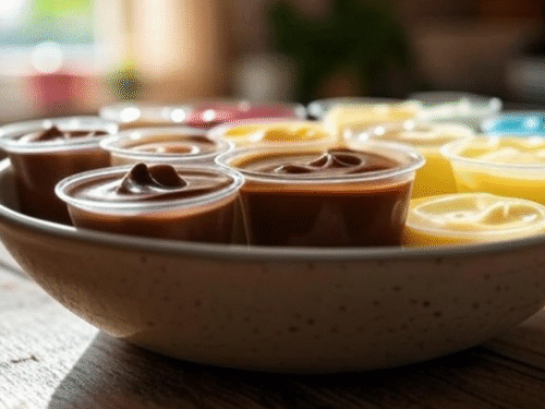 Easy Pudding Cups for Little Hands