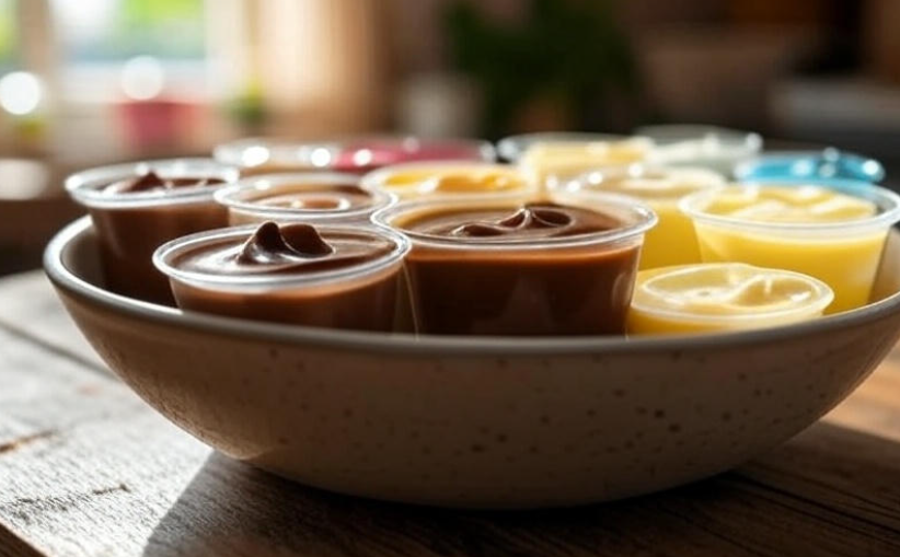 Easy Pudding Cups for Little Hands