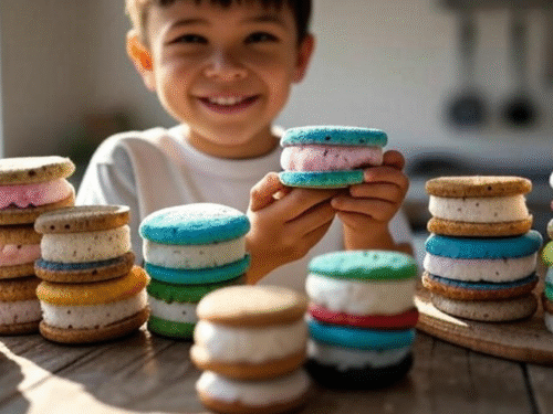 DIY Ice Cream Sandwiches Kids Will Love