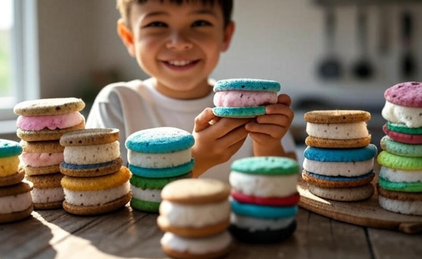 DIY Ice Cream Sandwiches Kids Will Love
