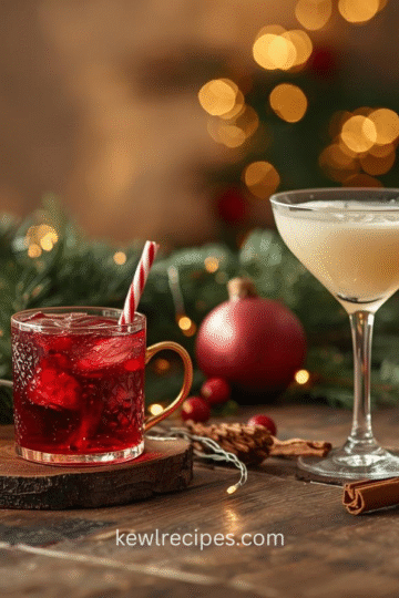 Christmas cocktails